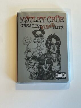Mötley Crüe Greatest Video Hits DVD – Gray Cover